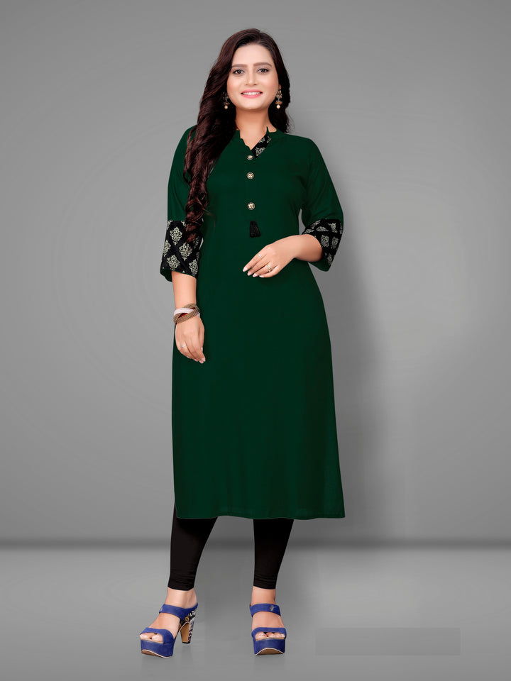 Women’s Printed Plus Size Kurti | Cotton Slub Ethnic Wear | M to 6XL
