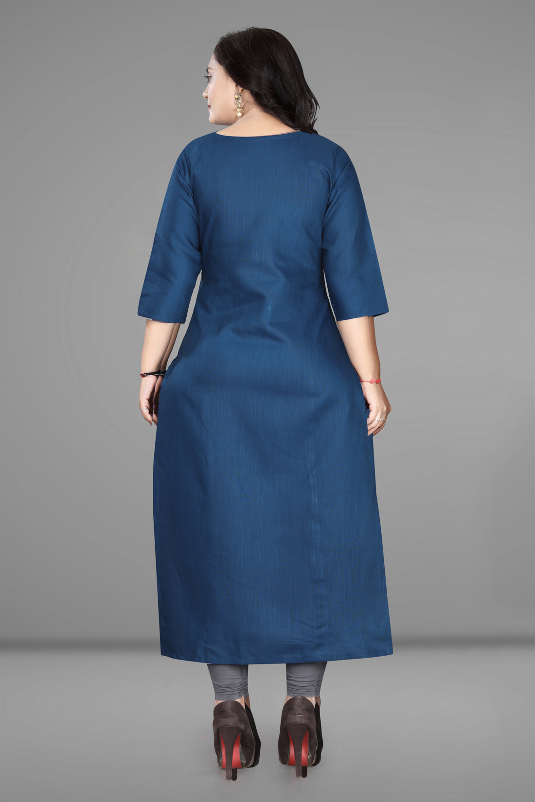 Women’s Printed Plus Size Straight Kurti Pack of 2
