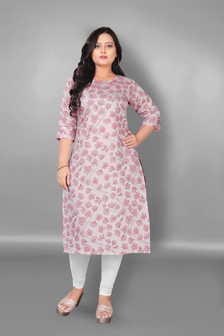 Women’s Casual Printed Cotton Kurti | Ethnic Wear
