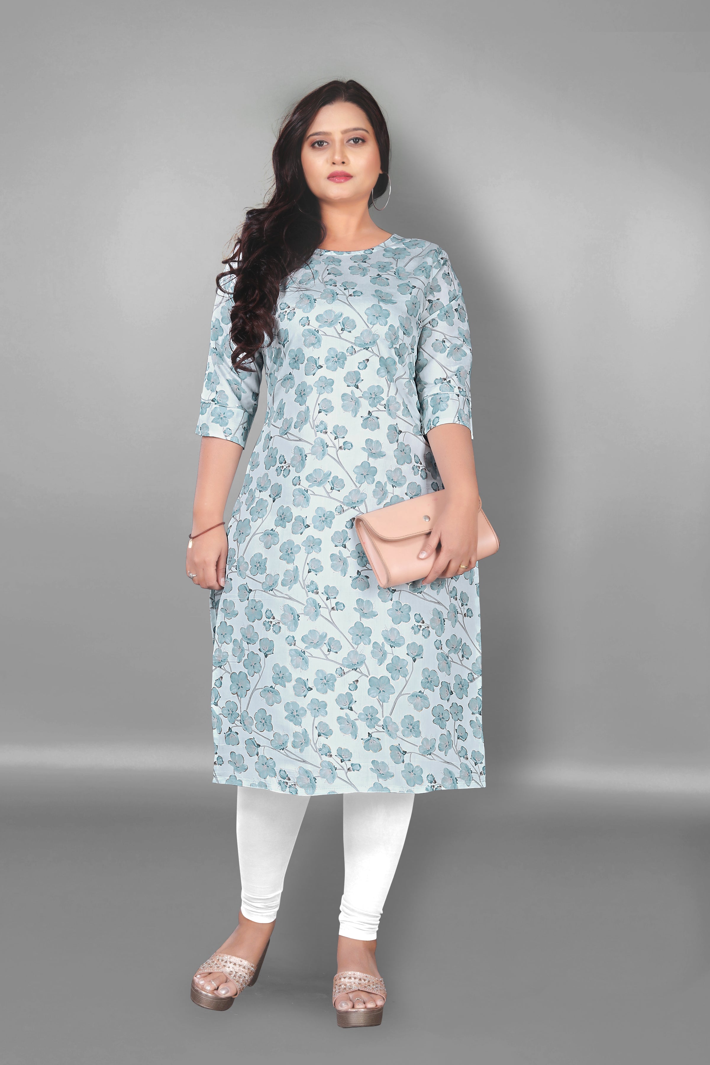 Women’s Casual Printed Cotton Kurti | Ethnic Wear