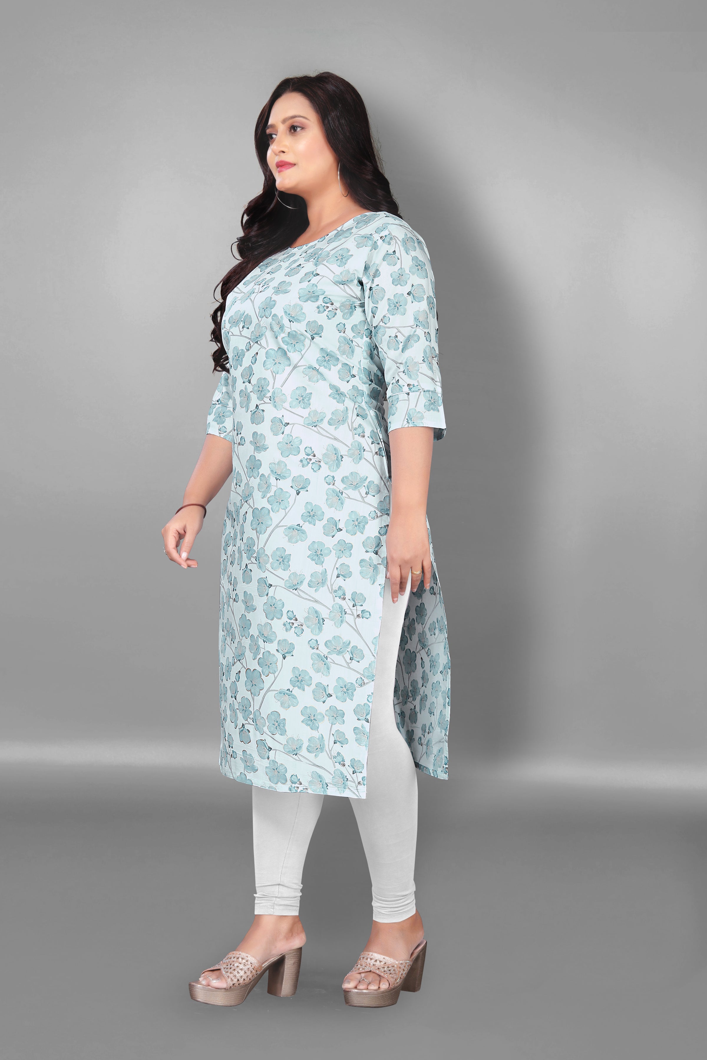 Women’s Casual Printed Cotton Kurti | Ethnic Wear