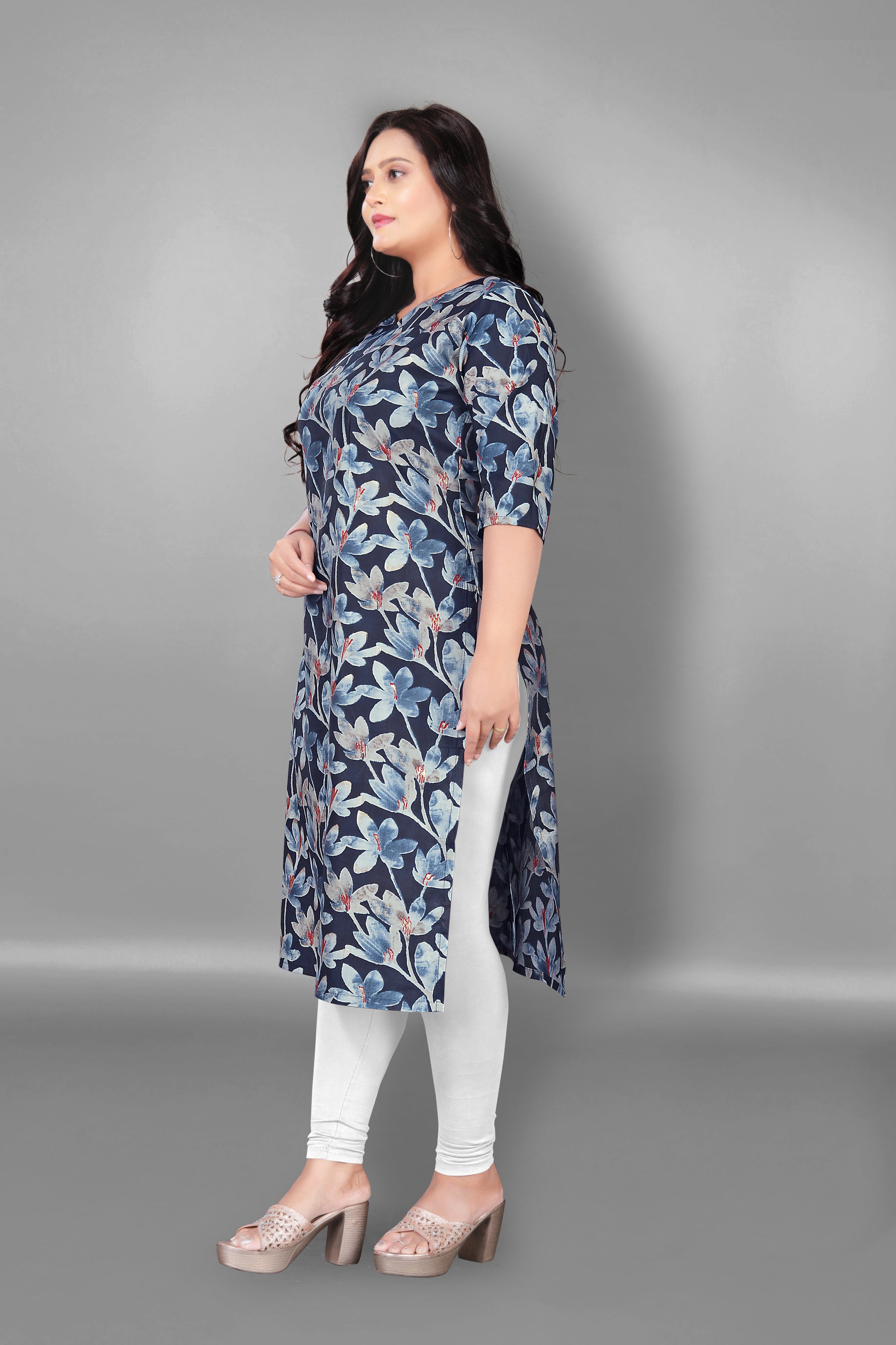 Women’s Casual Printed Cotton Kurti | Ethnic Wear